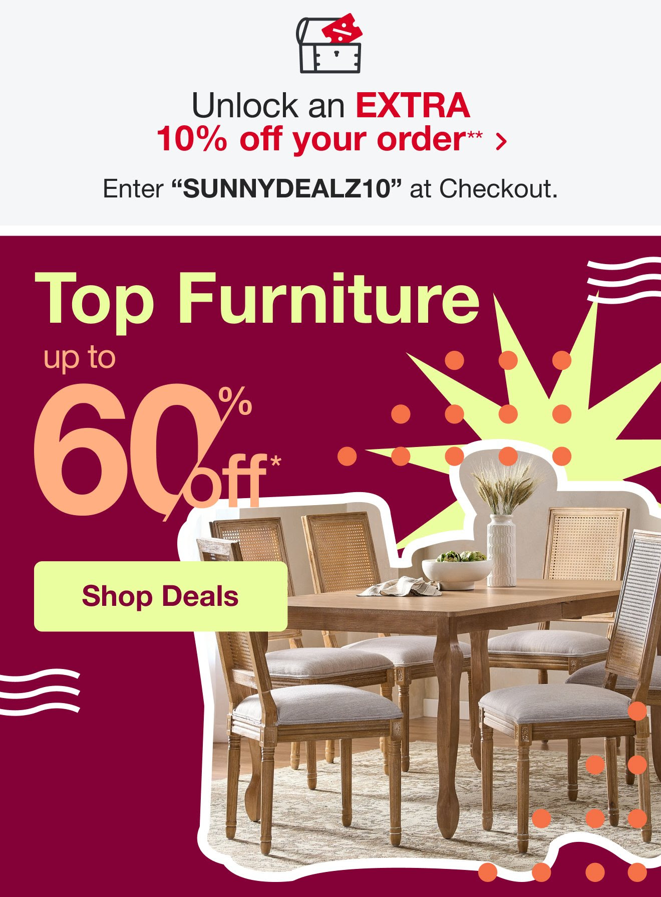 Up to 60% Off Furniture Now at Overstock