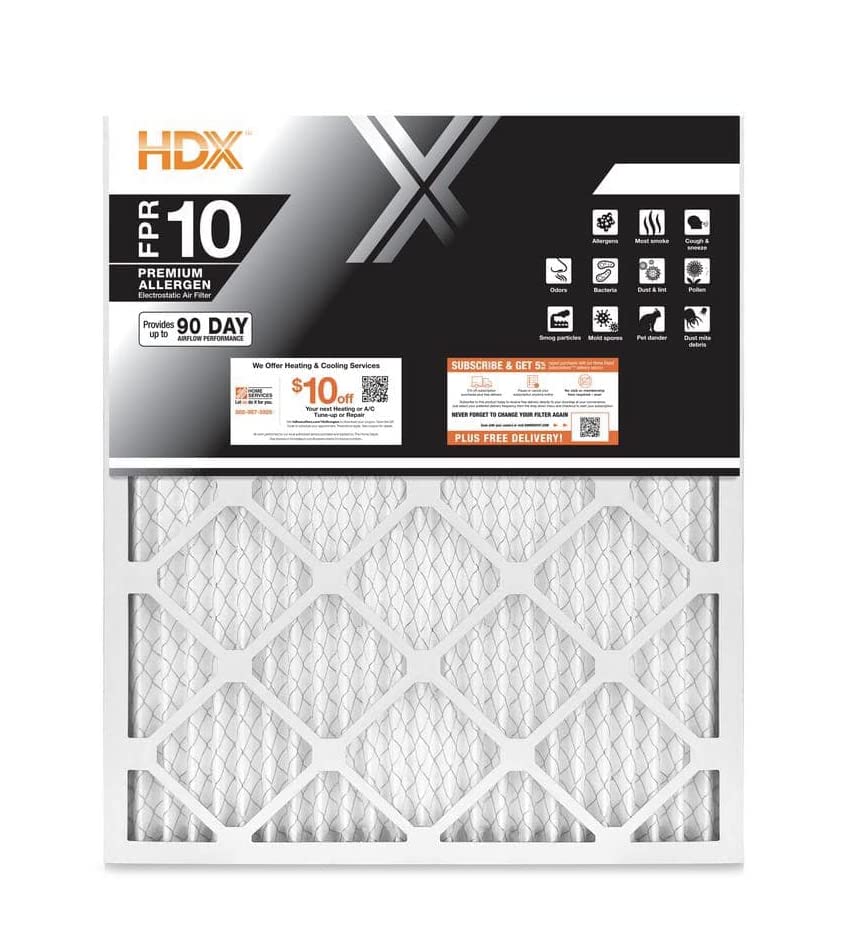 4 Furnace Air Filters for Less Than $30 from Home Depot