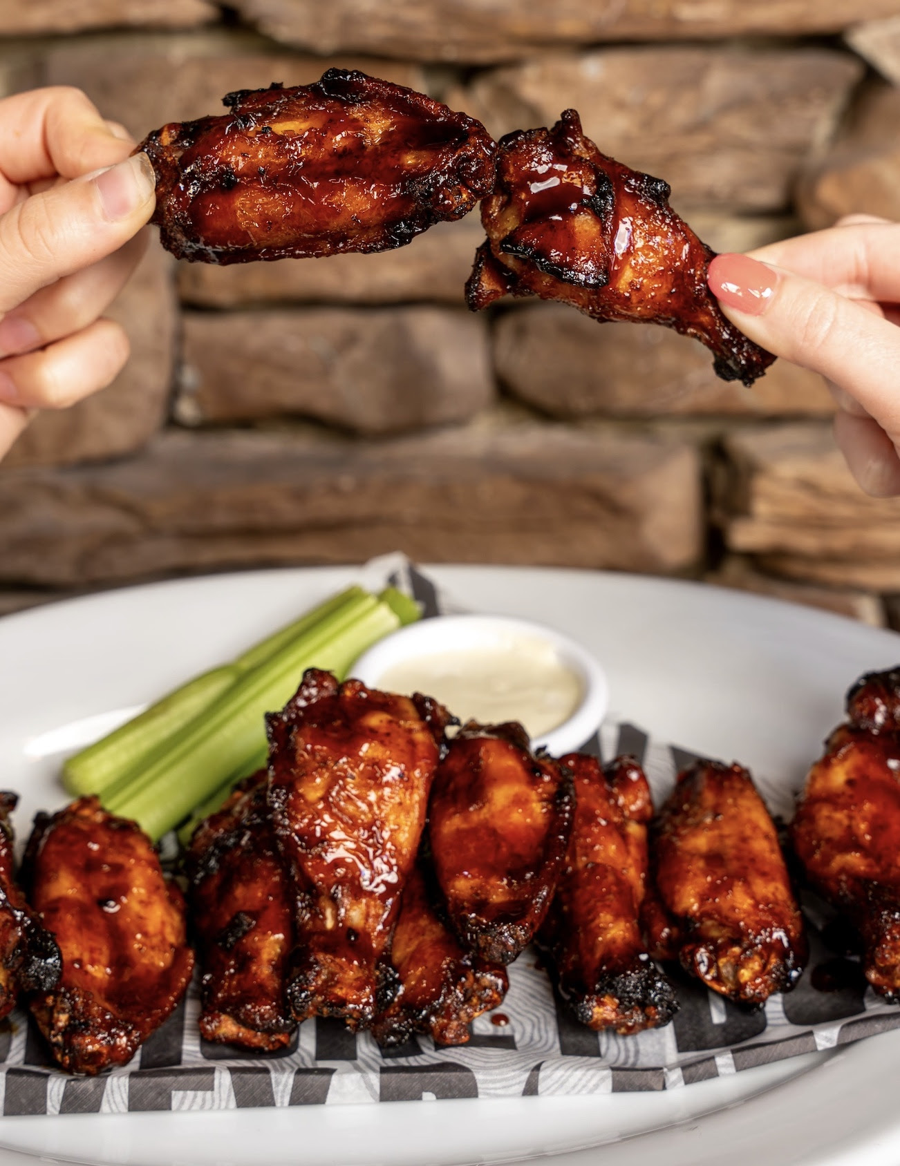 Free 6 Piece Bone-In Wings Today at Smokey Bones