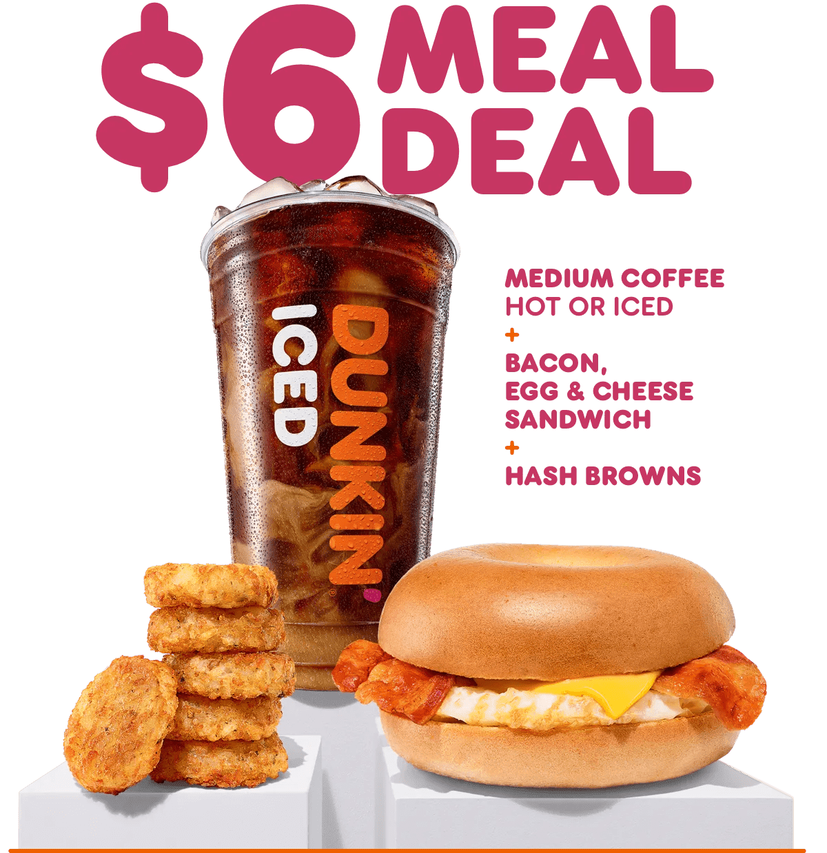 $6 Meal Deal from Dunkin for Limited Time Only