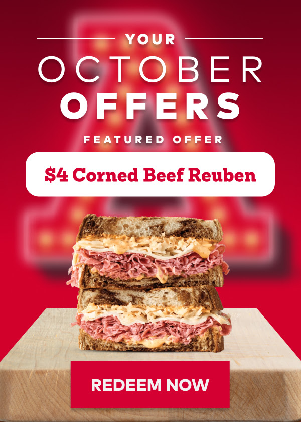 Arby’s October Deals All Month