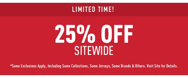 25% Off Sale at the NBA Store Through October 4th