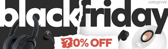 Black Friday Deals from Creative Labs