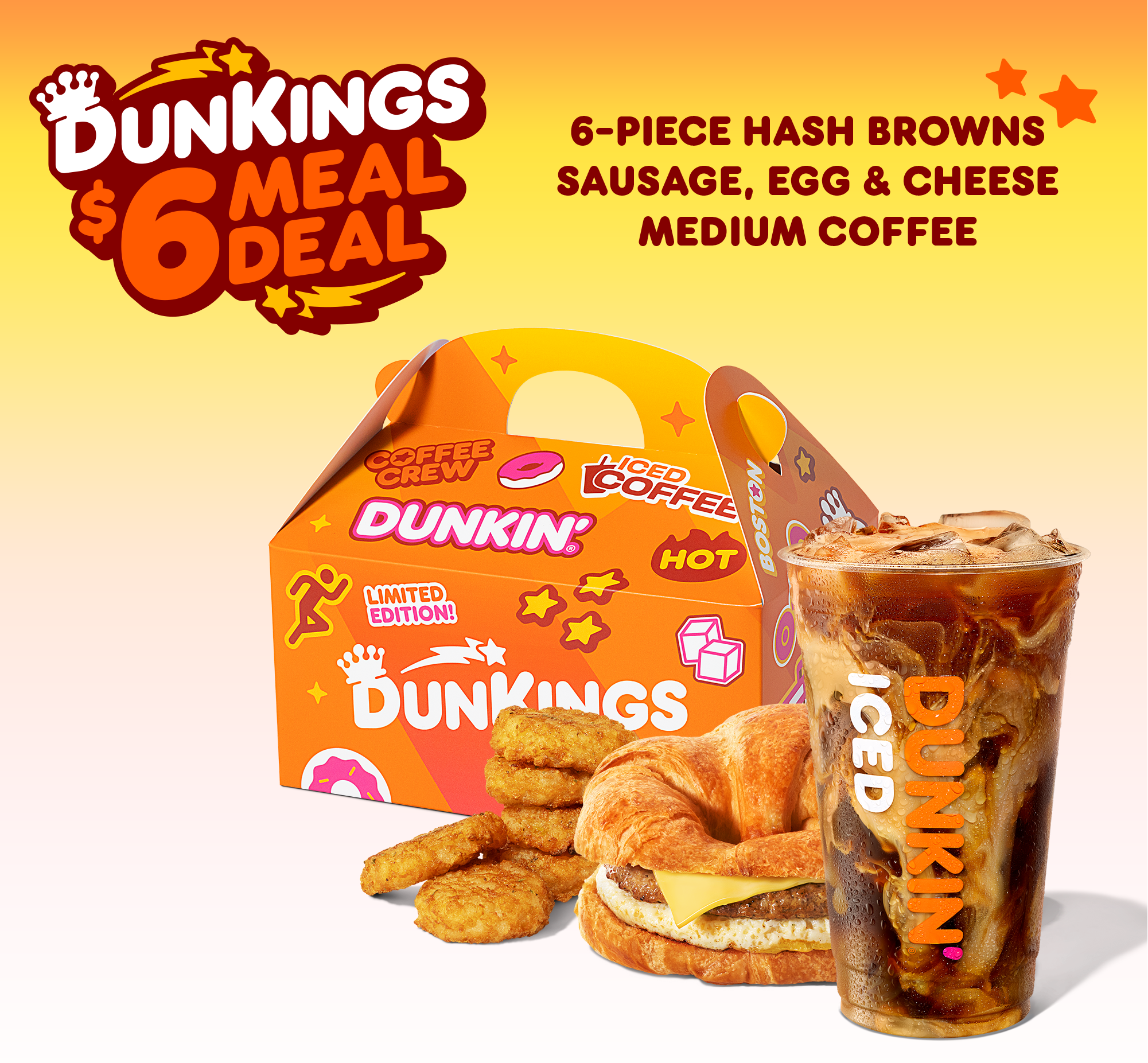 Check Out DunKings $6 Meal Deal Box